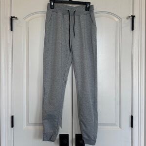 Shein Gray Knot Waist Drawstring Jogger Pants